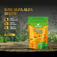 SATTVA SOUL ALFALFA SEEDS 100 GM