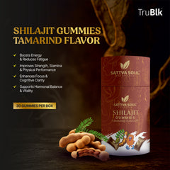 SATTVA SOUL SHILAJIT GUMMIES (TAMRIND) 60 GUM