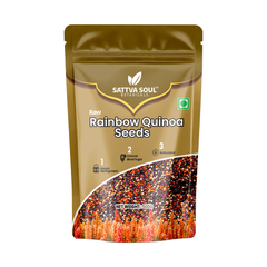 SATTVA SOUL RAINBOW QUINOA SEEDS 500 GM