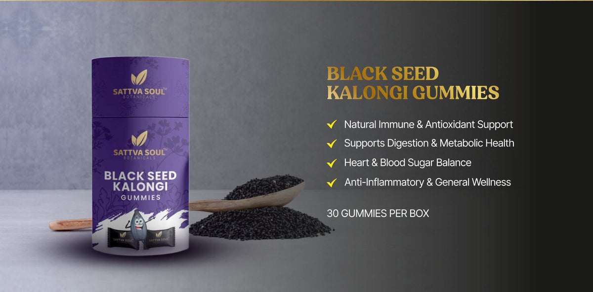 SATTVA SOUL GUMMIES BLACK SEED 30 GUM