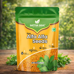 SATTVA SOUL ALFALFA SEEDS 100 GM