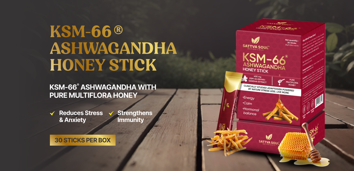 SATTVA SOUL HONEY ASHWAGANDHA STICK 30 NOS