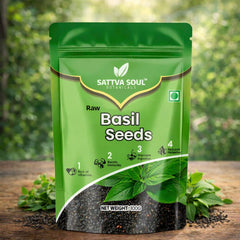 SATTVA SOUL BASIL SEEDS 100 GM