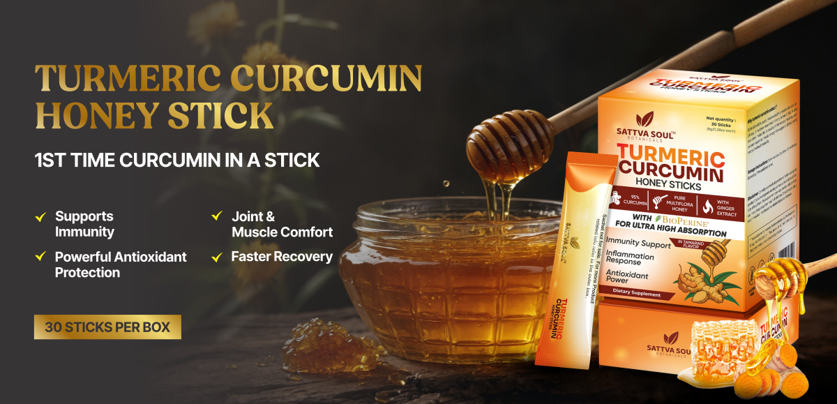 SATTVA SOUL HONEY TURMERIC STICK 30 NOS