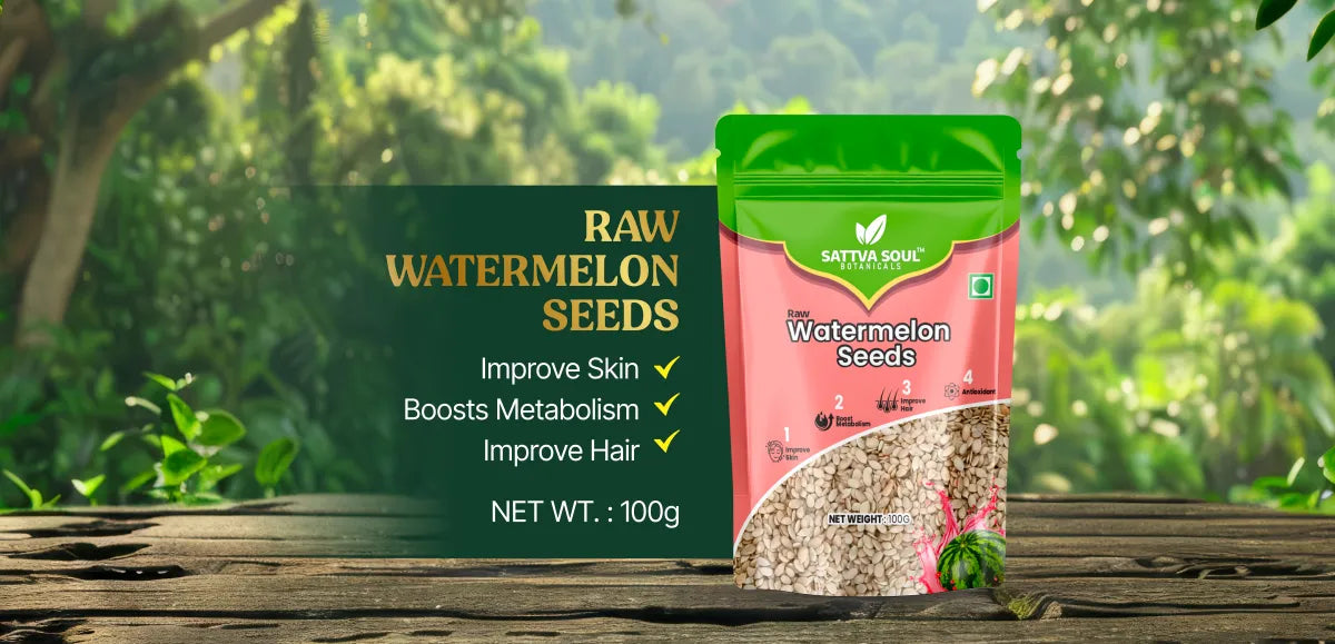 SATTVA SOUL WATERMELON SEEDS 100 GM